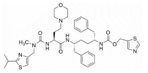 Cobicistat - Structural Formula - Illustration
