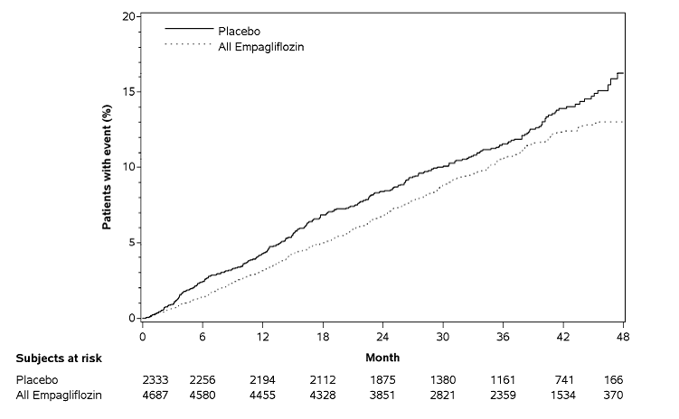 Estimated Cumulative Incidence of First MACE Illustration