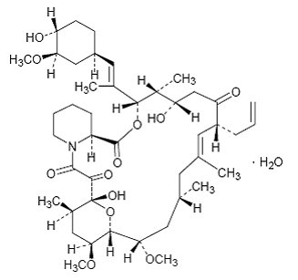 PROTOPIC® (tacrolimus) Structural Formula Illustration