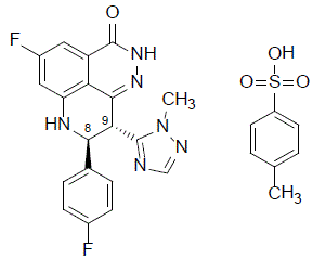 TALZENNA™ (talazoparib) Structural Formula Illustration