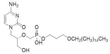 TEMBEXA (brincidofovir) Structural Formula - Illustration