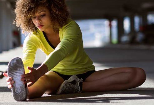 You can help prevent repetitive motions from leading to an inflamed tendon if you stretch and warm up before any activity.