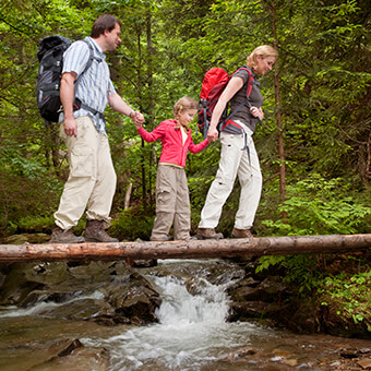 Hiking and camping can put you at risk for tick bites.