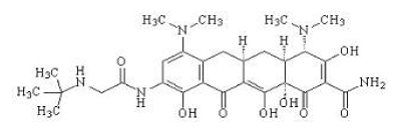 TIGECYCLINE - Structural Formula Illustration