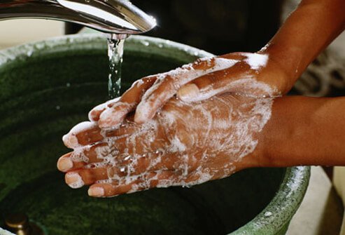 Handwashing helps protect against viruses and bacterial infections.