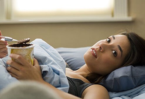 A junk food diet deprives your body of nutrients.