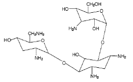 TOBI® PODHALER® (tobramycin) Structrual Formula Illustration