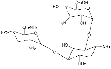 TOBI® (tobramycin) Structural Formula Illustration