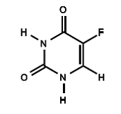 TOLAK (fluorouracil) Structural Formula Illustration