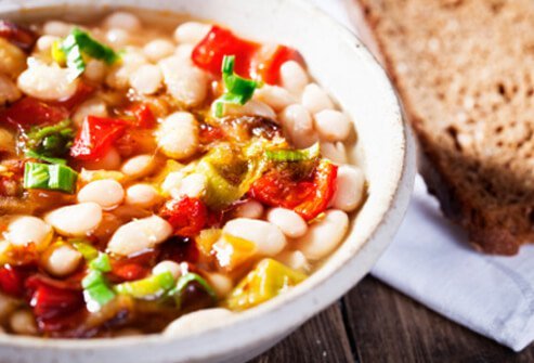 Beans boost a child's energy and thinking level.