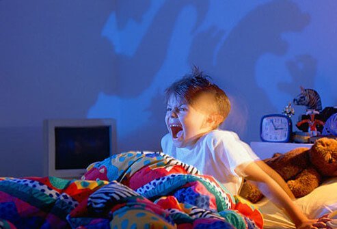 Kids occasionally have bad dreams.