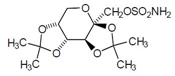 TOPAMAX® (topiramate) Structural Formula Illustration