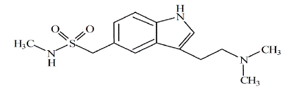  TOSYMRA (sumatriptan) Structural Formula  - Illustration