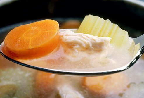 Studies show eating nutritious brew of chicken soup can reducing inflammation, improve health and promote hydration.