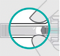 Clean injection site - Illustration