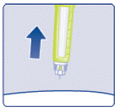 Pull Pen cap straight off - Illustration