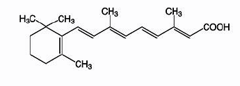 RETIN-A MICRO®
  (tretinoin ) Structural Formula Illustration