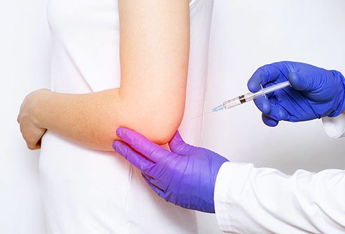 Trigger point injections help with pain management.