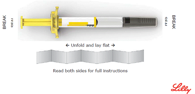 TRULICITY 0.75 mg/0.5 mL Single-Dose Pen - Illustration