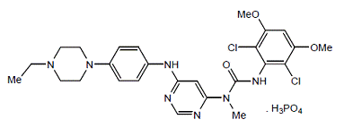 TRUSELTIQ (infigratinib) Structural Formula - Illustration