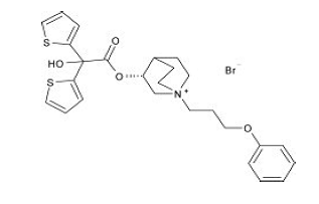 TUDORZA® PRESSAIR® (aclidinium bromide) Structural Formula Illustration