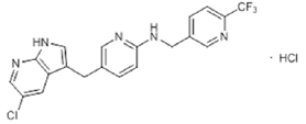 TURALIO™ (pexidartinib) Structural Formula  - Illustration