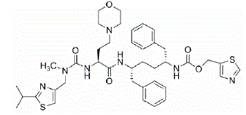 TYBOST® (cobicistat) Structural Formula - Illustration