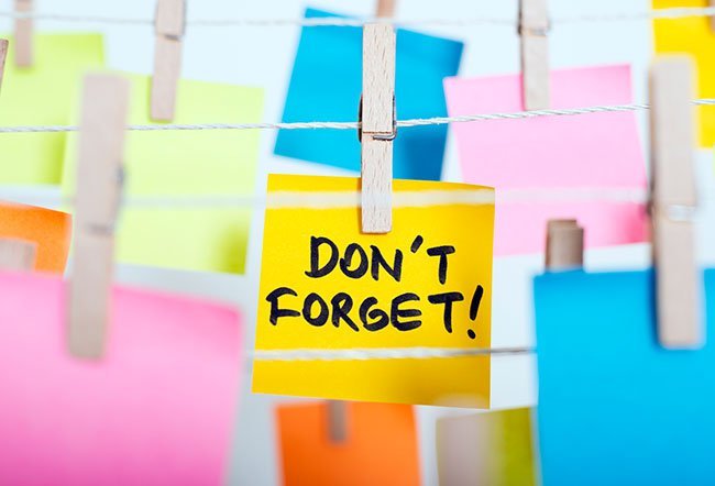 The memory loss can be temporary or permanent.