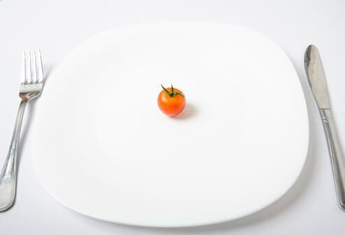 Many people with anorexia are obsessed with food -- thinking about it constantly even though they eat little.