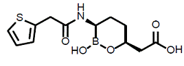 Vaborbactam - Structural Formula - Illustration