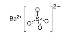 VARIBAR HONEY (barium sulfate) Structural Formula  - Illustration