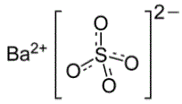 VARIBAR THIN LIQUID (barium sulfate) Structural Formula Illustration