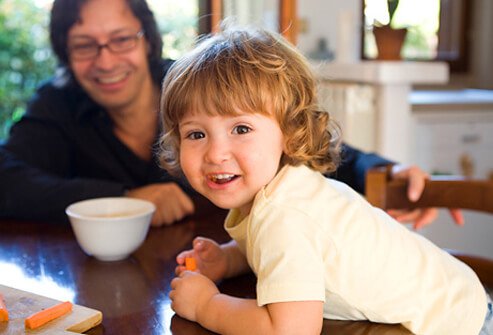 It is safe and beneficial to feed a child a vegetarian diet just make sure to provide foods with adequate fat.