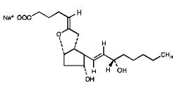 VELETRI (epoprostenol) Structural Formula Illustration