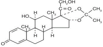 VERDESO® (desonide) Structural Formula Illustration