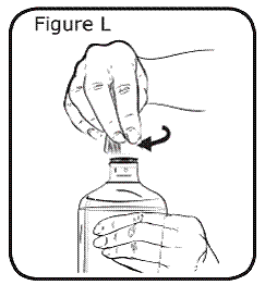 Leave the bottle neck adaptor in the bottle - Illustration