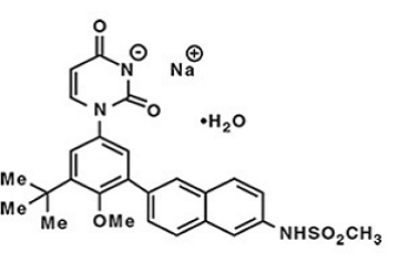 Ritonavir - Structural Formula Illustration