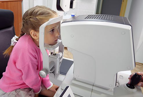 A visual field test is an important part of a routine eye exam.