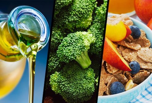 Sunflower, safflower, and wheat germ oils are top sources, followed by corn and soybean oils.