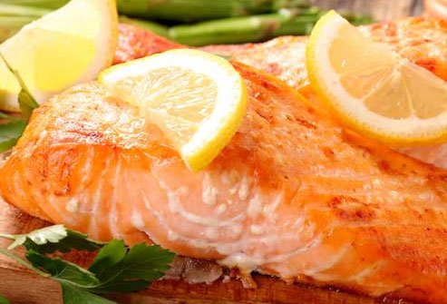 Fatty fish, walnuts, and canola oil supply essential omega-3 fatty acids.