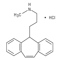 VIVACTIL (protriptyline hydrochloride) Structural Formula Illustration