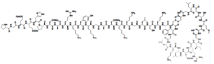 VOXZOGO (vosoritide) Structural Formula - Illustration
