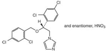 VUSION®
  (miconazole nitrate, zinc oxide, and white petrolatum)  Structural Formula Illustration