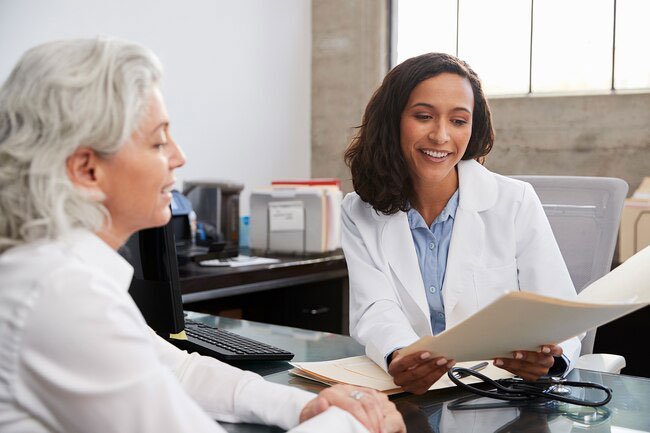 You should see your doctor for a physical exam every year after age 50.
