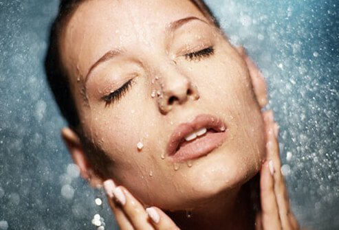 Vitamin C rich lemon water benefits skin and helps you detoxify.