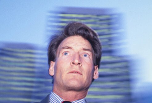 If it feels like the room's moving when it's not, it could be vertigo.