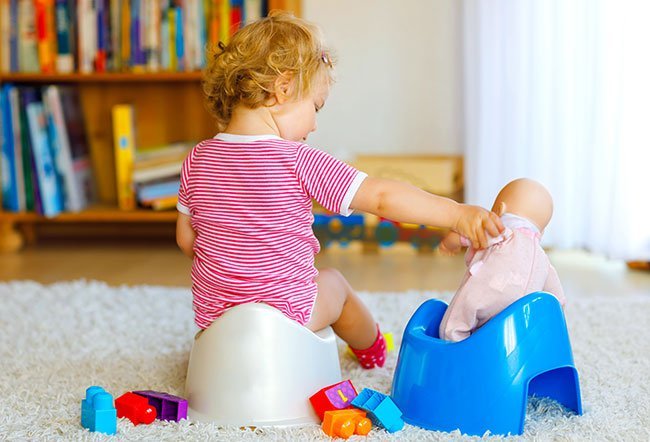 Potty training is an important milestone in your child's development. Most toddlers are ready to be potty trained by the age of 18 to 24 months old, but some may not be ready even by the age of three years old. 