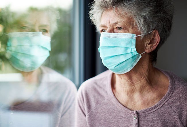Some people fear that wearing a face mask when they are sick, or to protect them against infection, may harm their body's oxygen saturation.