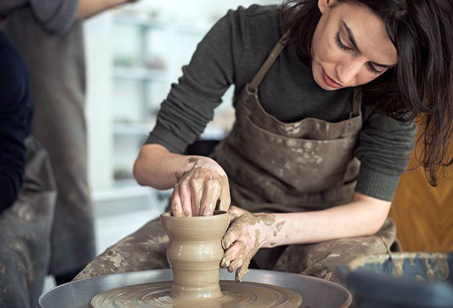 Ceramics are widely used in dentistry for making crowns, braces, and veneers.