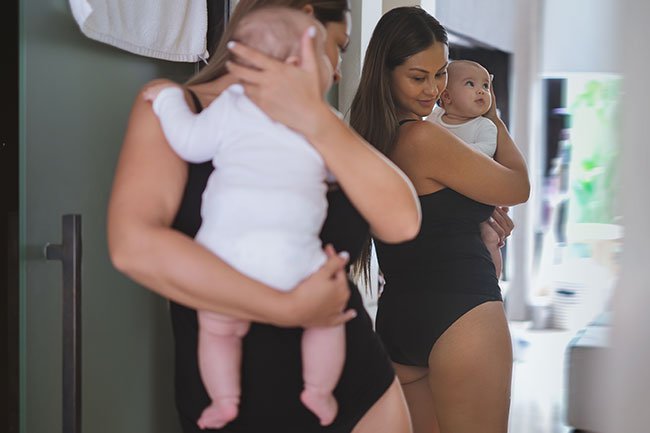 During pregnancy, women gain 25 to 35 pounds. Every woman is differen.t, but here's a general idea of where the weight you gained goes